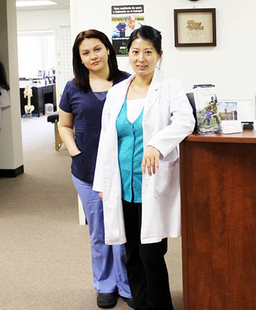 Dr. Faith & JK Chiropractic's staff